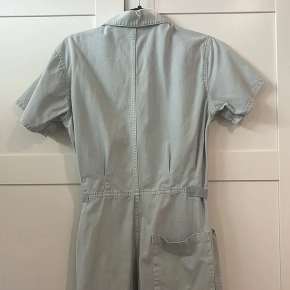 Pistola Denim Grover Jumpsuit Romper Blue Frost, Sz Small - Picture 5 of 6
